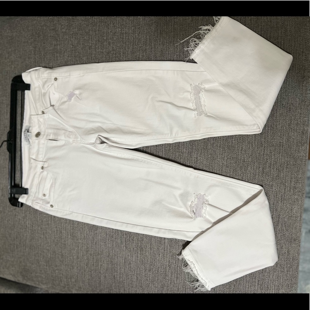 White Ripped Jeans - Picture 5 of 5